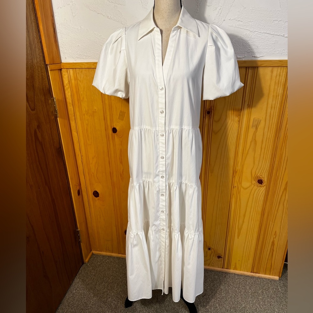 Brochu Walker Havana Ivory Dress Sz-M - Picture 2 of 11